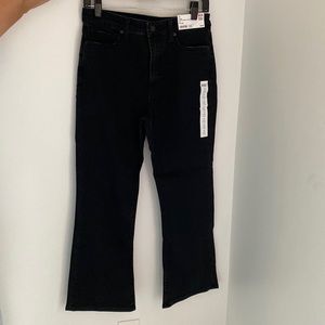 Uniqlo Women High Rise Skinny Flare Ankle Jeans